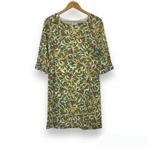 J. Jill Floral Print 3/4 Sleeve Sheath Dress Women’s 2P Petite NWT 2